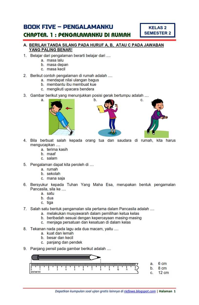Soal Sbdp Kelas 2 Tema 3 Dalchaebi Soal Sbdp Kelas 2 Tema 3 Dalchaebi