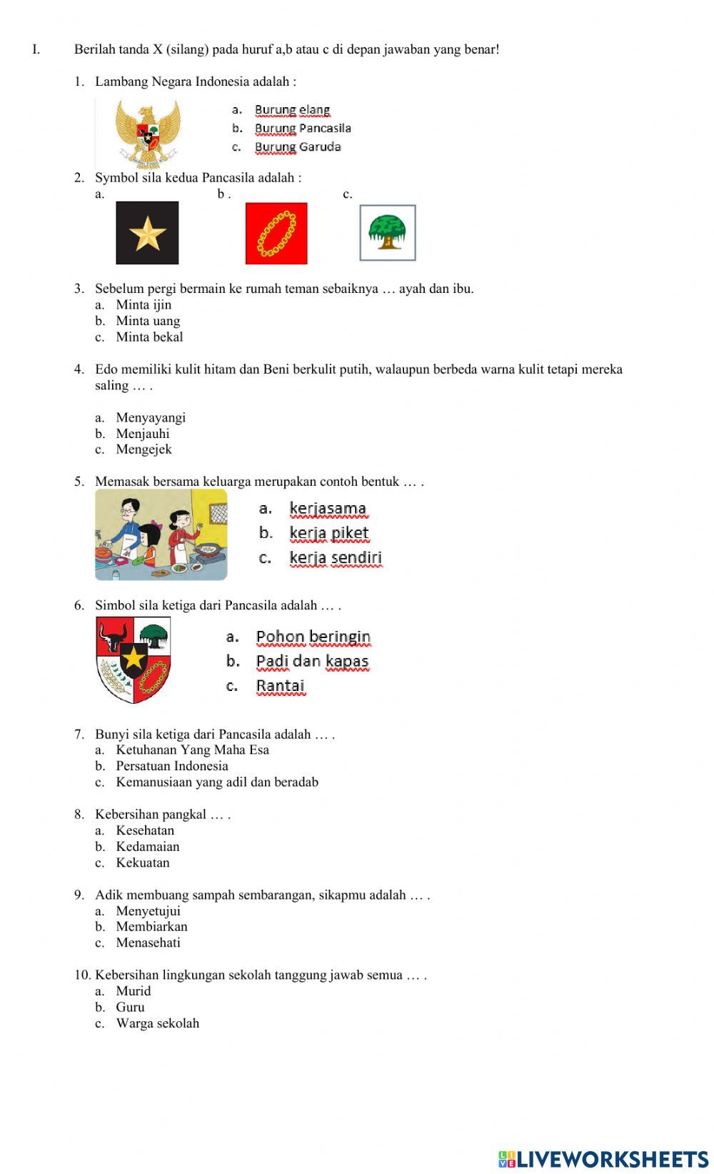 5 Contoh Soal PKN Kelas 1 Tema 1 Siap Cetak untuk Belajar Anak di Rumah