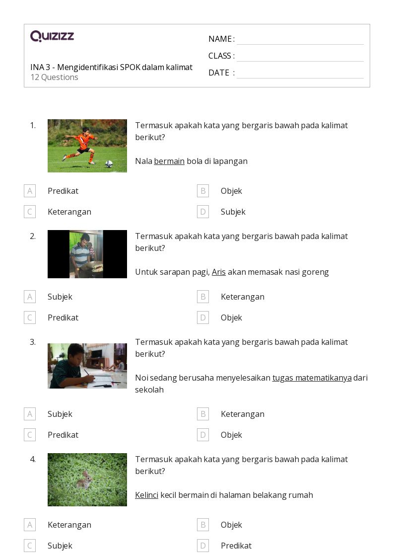 50 lembar kerja Mengidentifikasi Gagasan Utama dalam Nonfiksi untuk