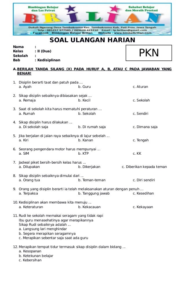 5 Fakta Mengejutkan Soal Ujian Semester 1 Kelas 3 SD PKn di Tahun 2026