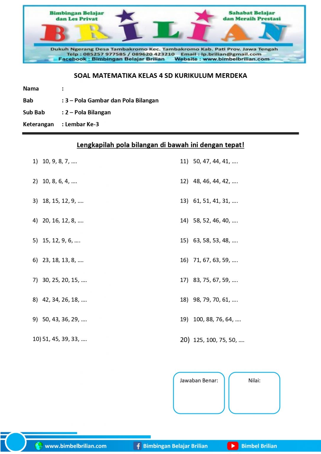 5 Soal Matematika Kelas 4 Semester 2 Segi Banyak Siap Cetak – Ternyata Mudah!