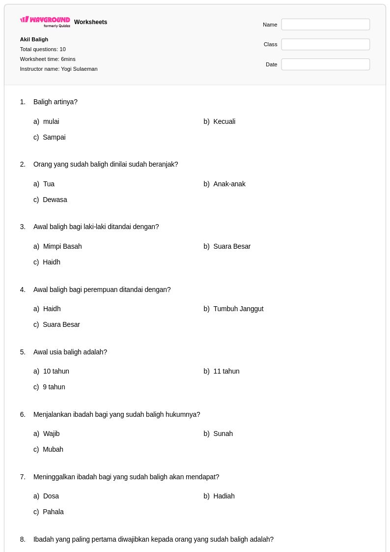 50 lembar kerja Mesopotamia Awal untuk Kelas 3 di Wayground Gratis 50 lembar kerja Mesopotamia Awal untuk Kelas 3 di Wayground Gratis