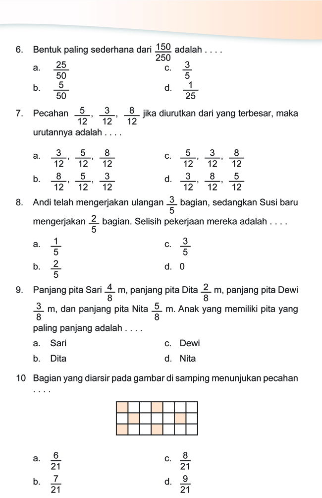 7 Rahasia Latihan Soal Pecahan Campuran Kelas 4 yang Membuat Anak Cepat Mahir Sebelum Ujian