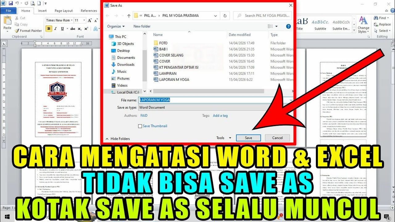7 Tips Ampuh Mengatasi Tidak Bisa Save Perubahan Word Sebelum Data Hilang Selamanya