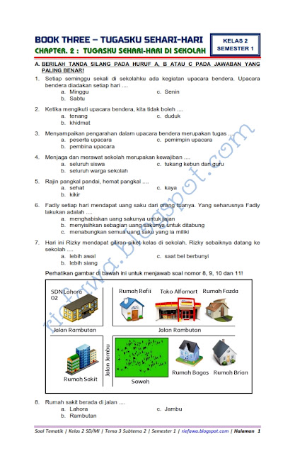 Rahasia Sukses Menguasai Tema 3: Download Soal Tematik Kelas 2 Tema 3 Gratis Sekarang!