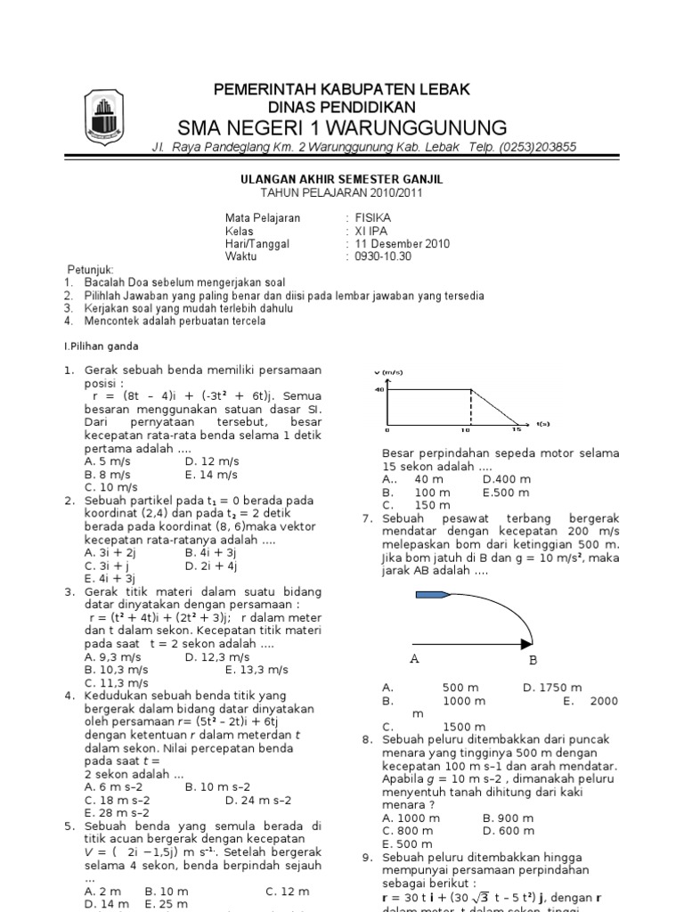 Contoh Soal Fisika Kelas 11 Semester 2 - 54 Koleksi Gambar Contoh Soal Fisika Kelas 11 Semester 2 - 54 Koleksi Gambar
