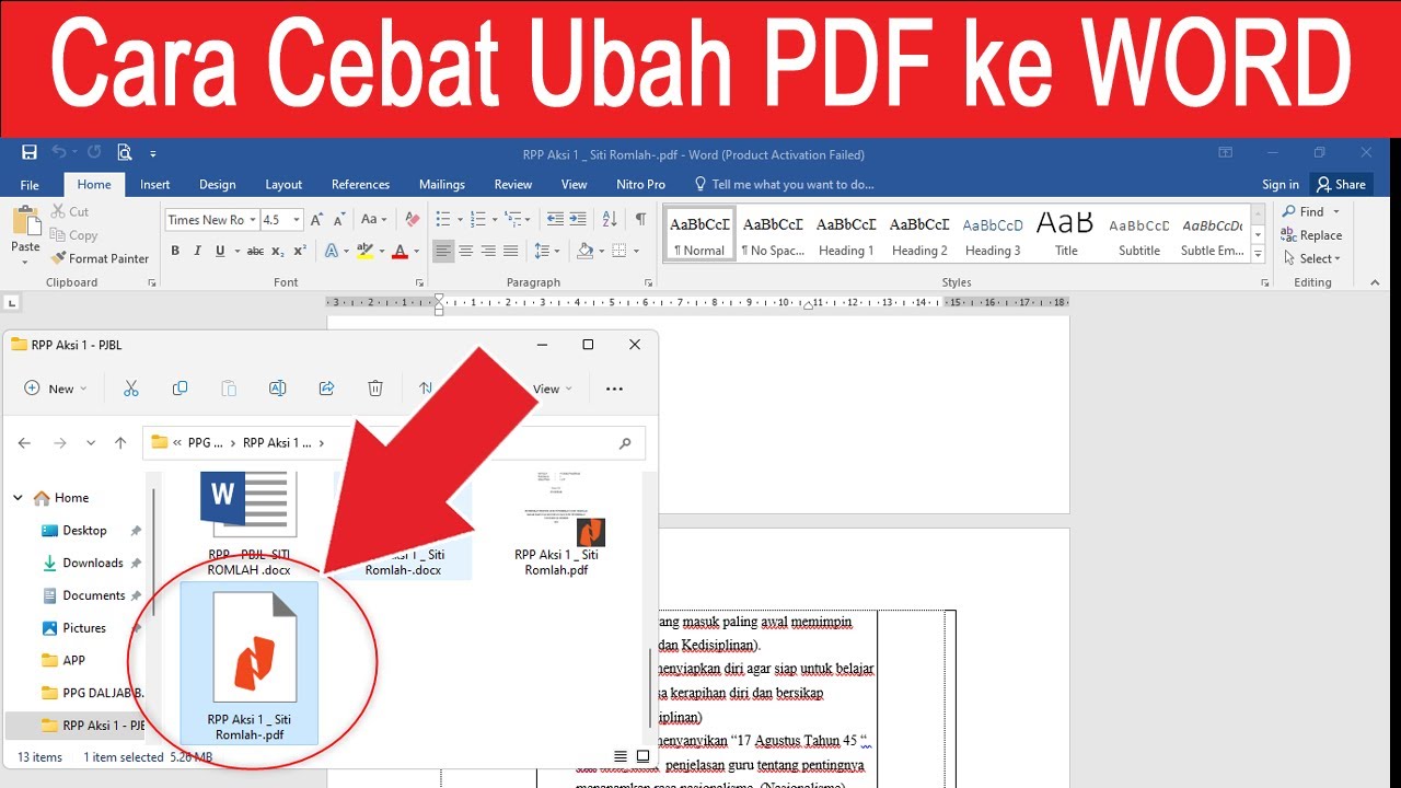Terbukti! 7 tools ubah pdf ke word Terbaik 2026 yang Bikin Kerja Lebih Cepat