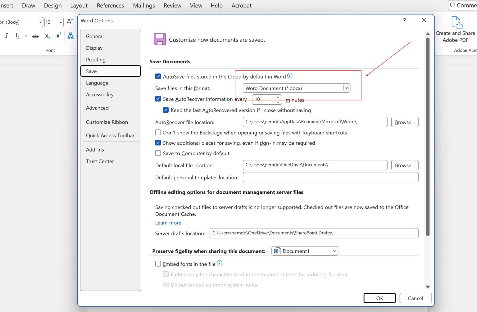 Cara Mengganti Format File MS Word Saat di Simpan Cara Mengganti Format File MS Word Saat di Simpan