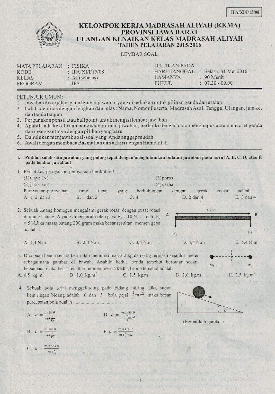 Riset Medsos Gantikan Media Lama, Contoh Soal Fisika Kelas XI Semester 2 Kurikulum 2018 Riset Medsos Gantikan Media Lama, Contoh Soal Fisika Kelas XI Semester 2 Kurikulum 2018
