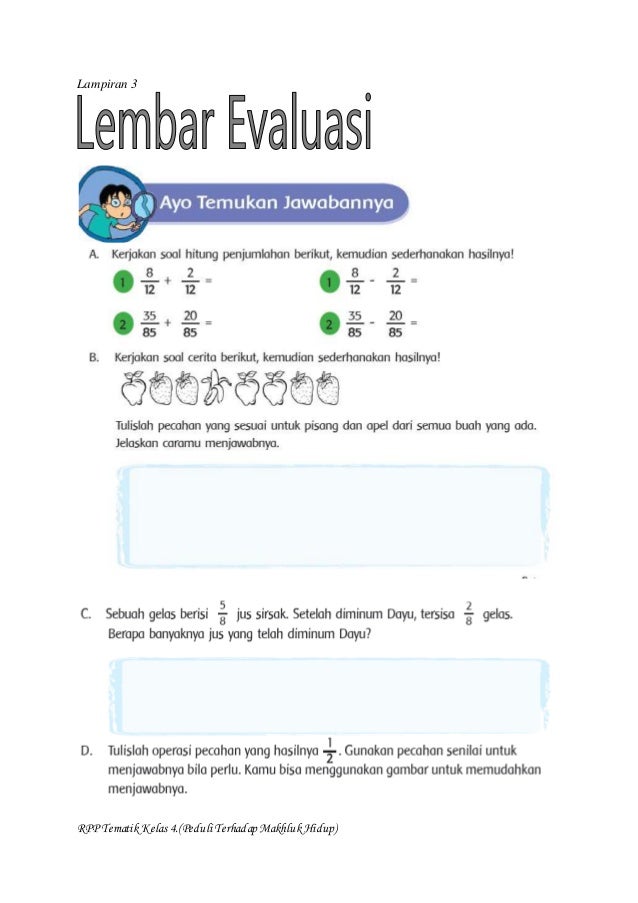 Rahasia Skor Tinggi Latihan Soal Soal Tematik Kelas 4 Tema 3 yang Wajib Kamu Coba Rahasia Skor Tinggi Latihan Soal Soal Tematik Kelas 4 Tema 3 yang Wajib Kamu Coba